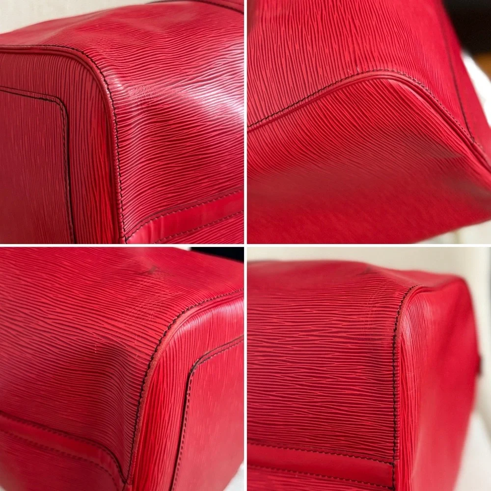 Authentic Louis Vuitton unisex Keepall 50 travel bag red Epi leather - Picture 16 of 16